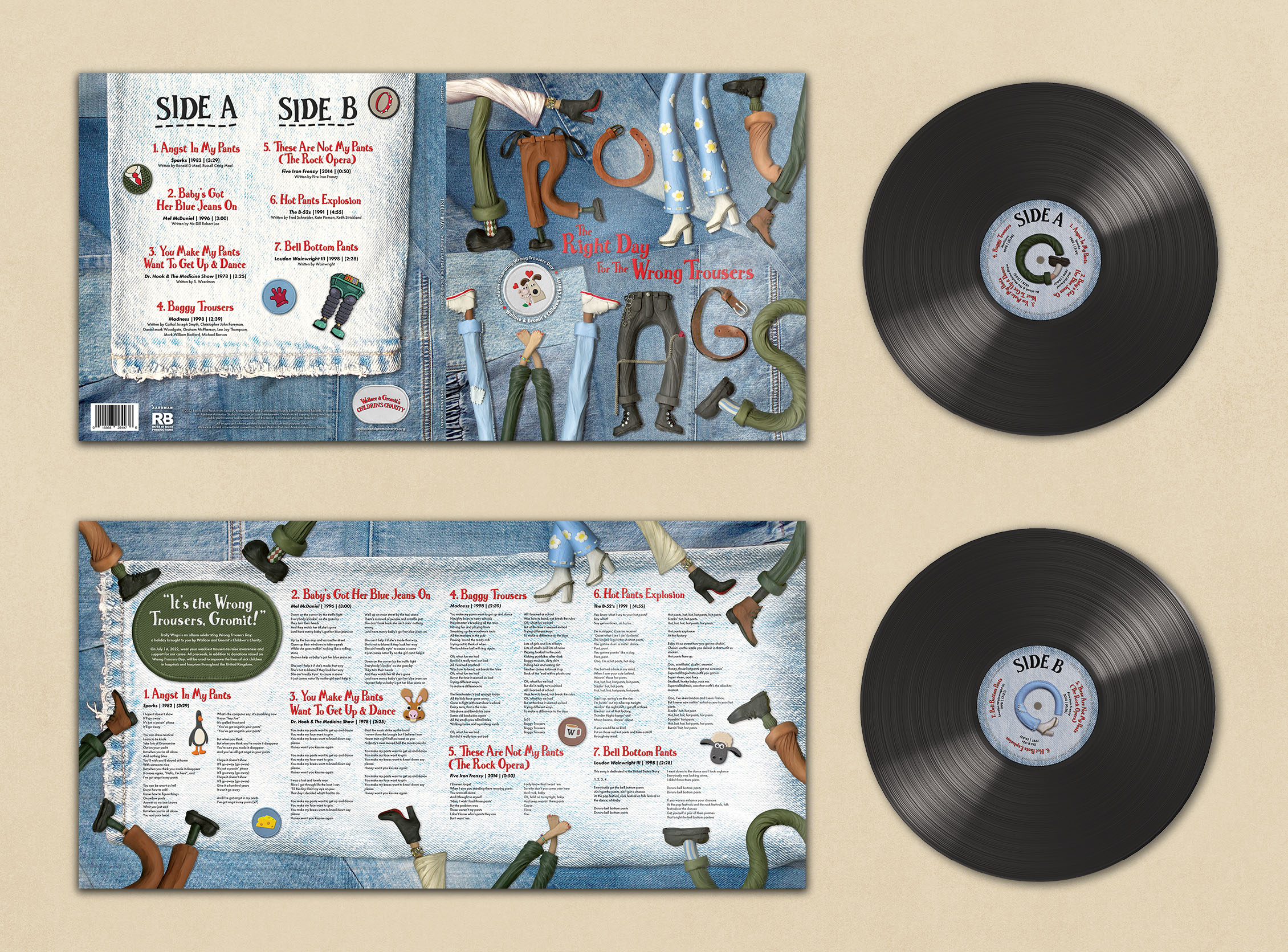 Trolly Wags Album Full Project Design