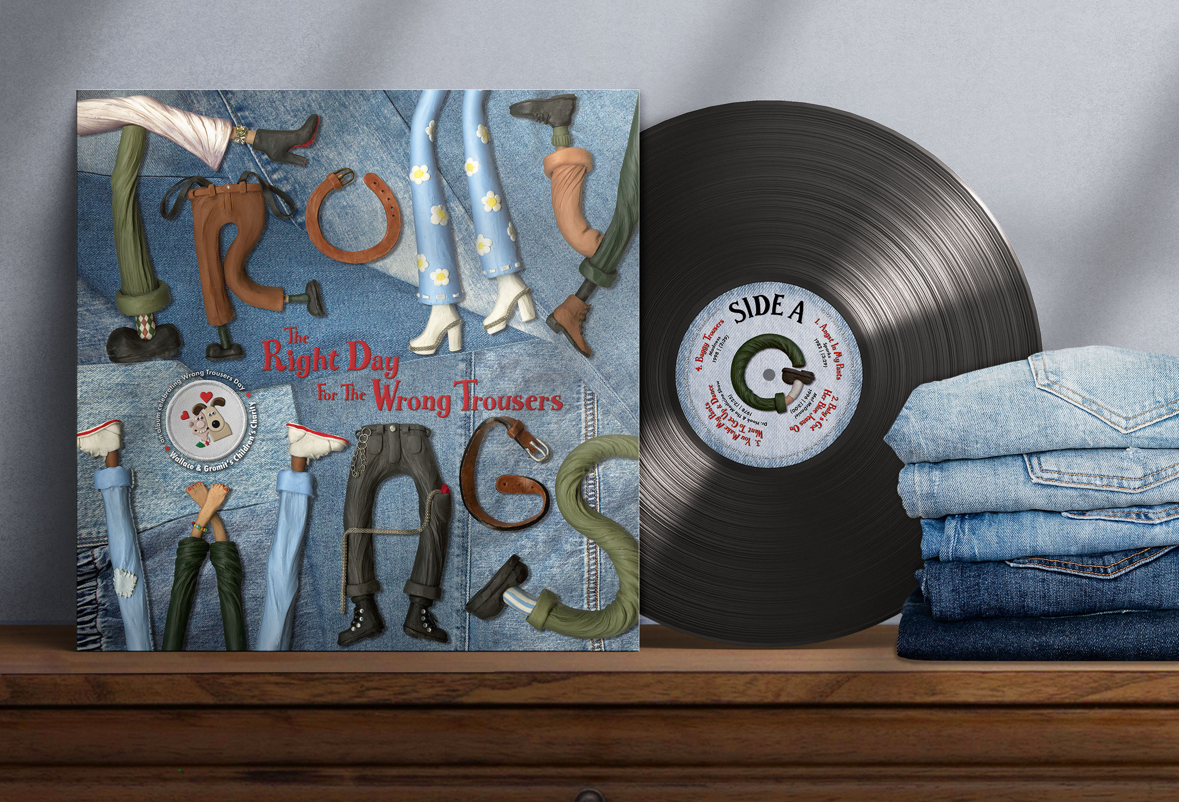Trolly Wags Album Front Design