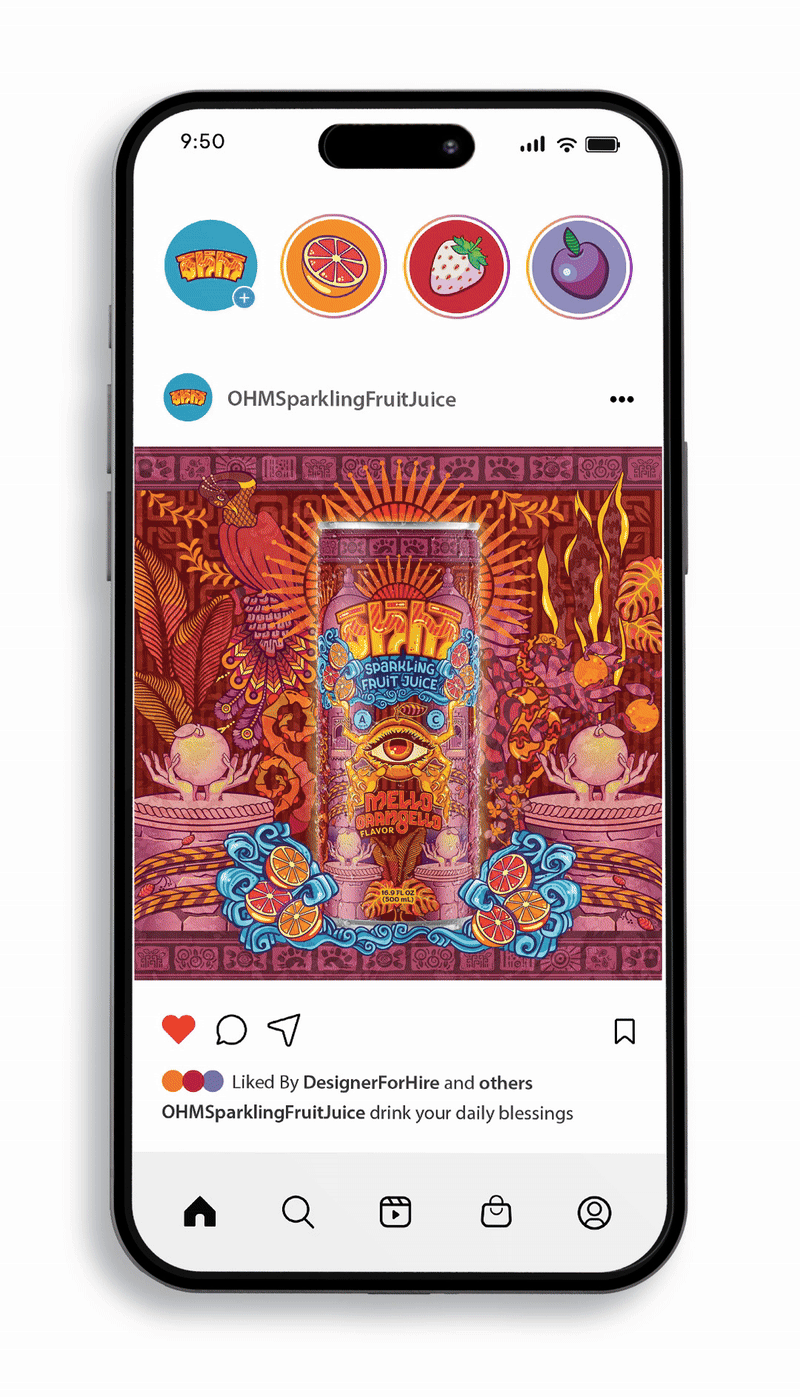 OHM Instagram Mockup